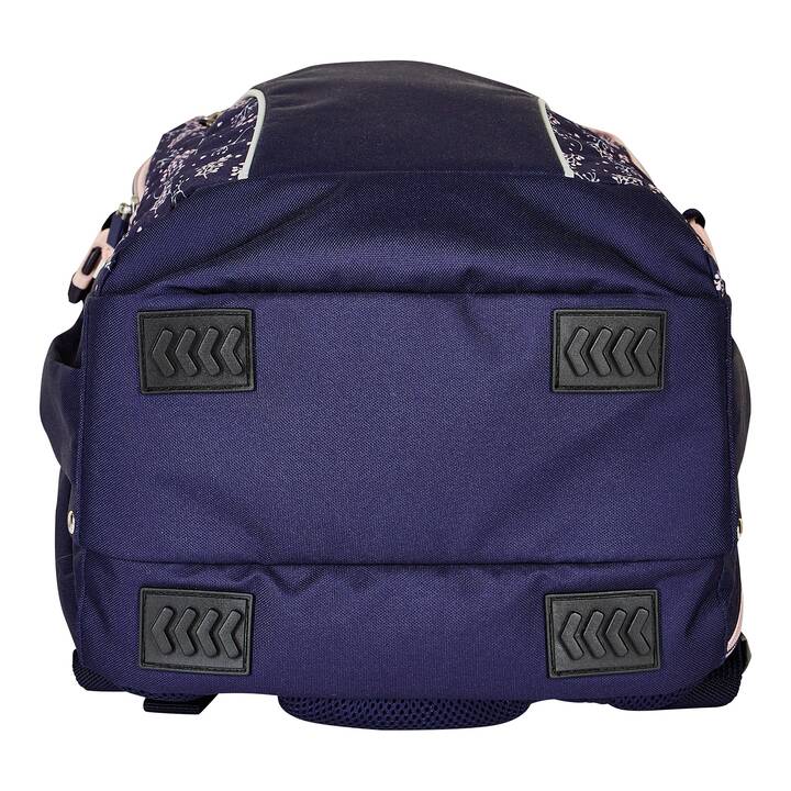 HERLITZ Rucksack Ulitmate Blossom (24 l, Dunkelviolett, Mehrfarbig)