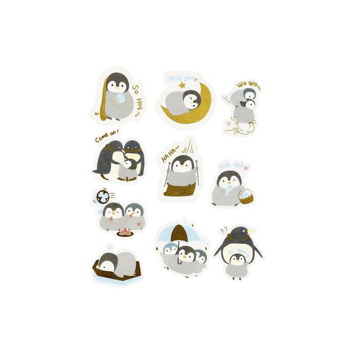 CREATIV COMPANY Sticker (Pinguin, 30 Stück)