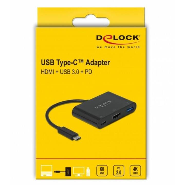 DELOCK Adattatore video (USB 3.1 Tipo-A)