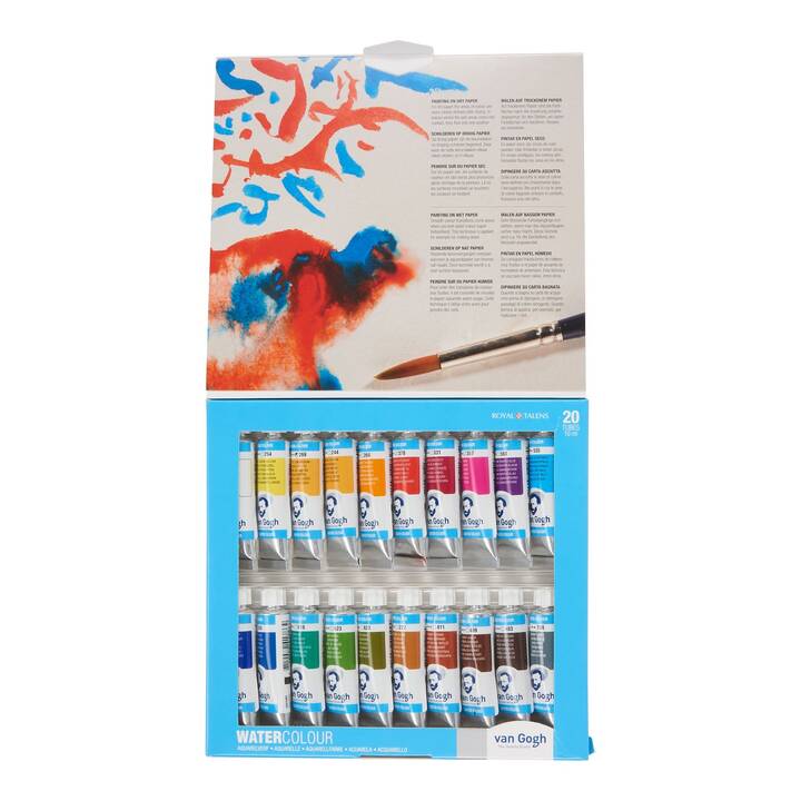 VAN GOGH Aquarellfarbe Set Set (20 x 200 ml, Mehrfarbig)