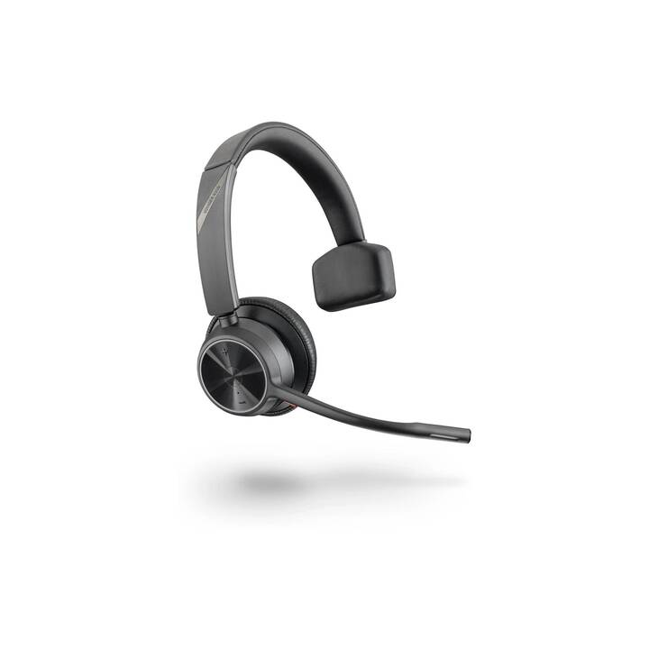 HP Office Headset Voyager 4310 (On-Ear, Kabel und Kabellos, Schwarz)