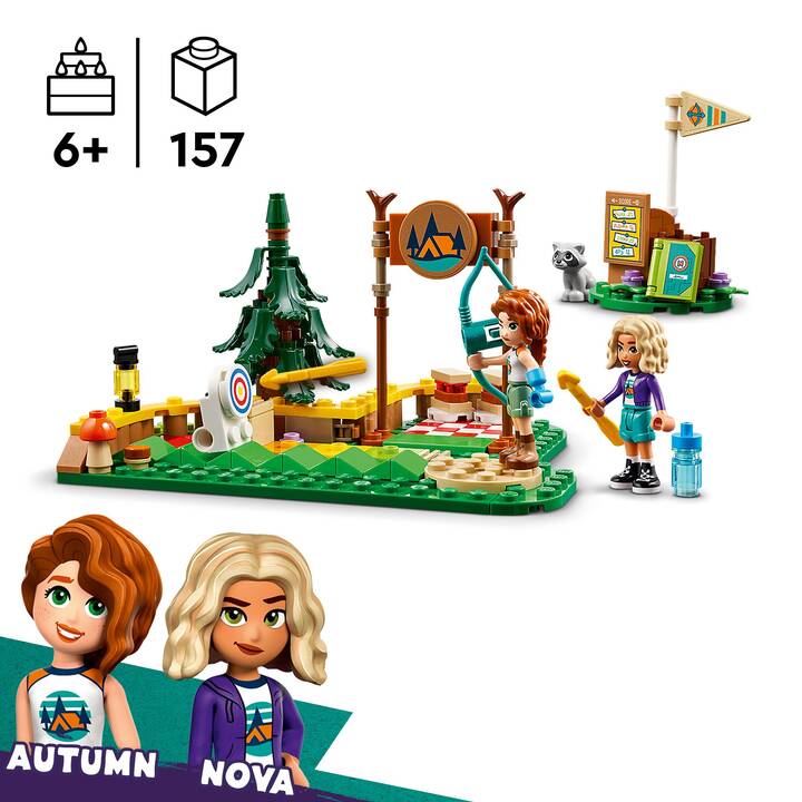 LEGO Friends Le stand de tir à l'arc de la base de loisirs (42622)