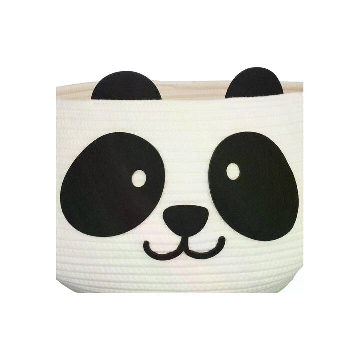 RELAXDAYS Contenitori portaoggetti Panda (35 cm x 35 cm x 24.5 cm)