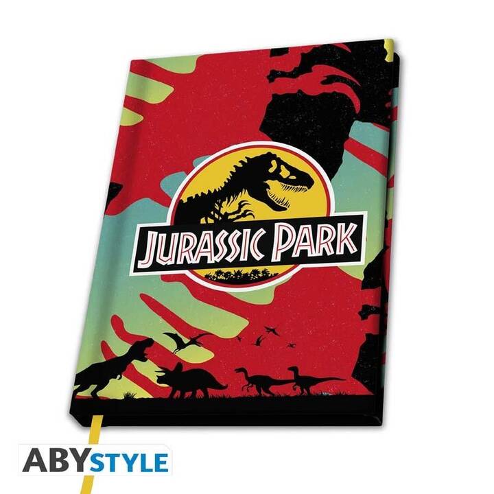 ABYSSE CORP Carnets Dinosaur Kingdom (A5, Ligné)