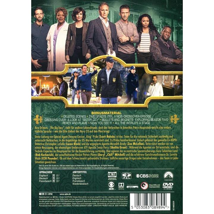 NCIS: New Orleans Staffel 2 (DE, EN, FR)