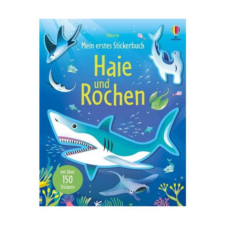 Mein erstes Stickerbuch: Haie und Rochen