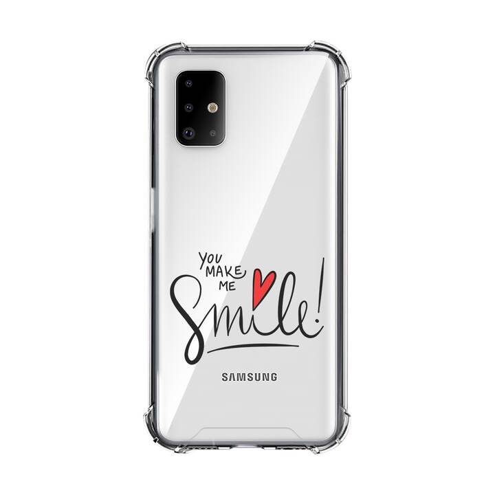 EG Backcover (Galaxy A51, Transparent)