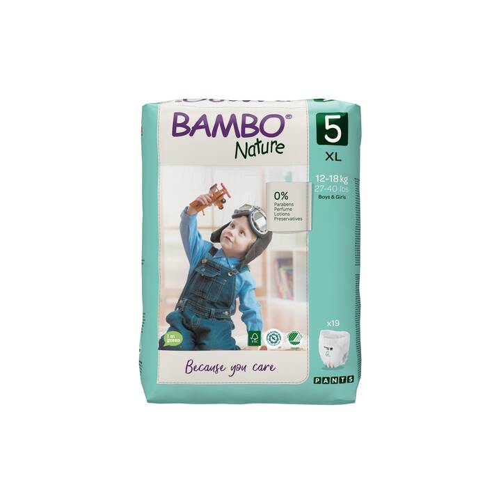 BAMBO NATURE Pants 5 (19 Stück)