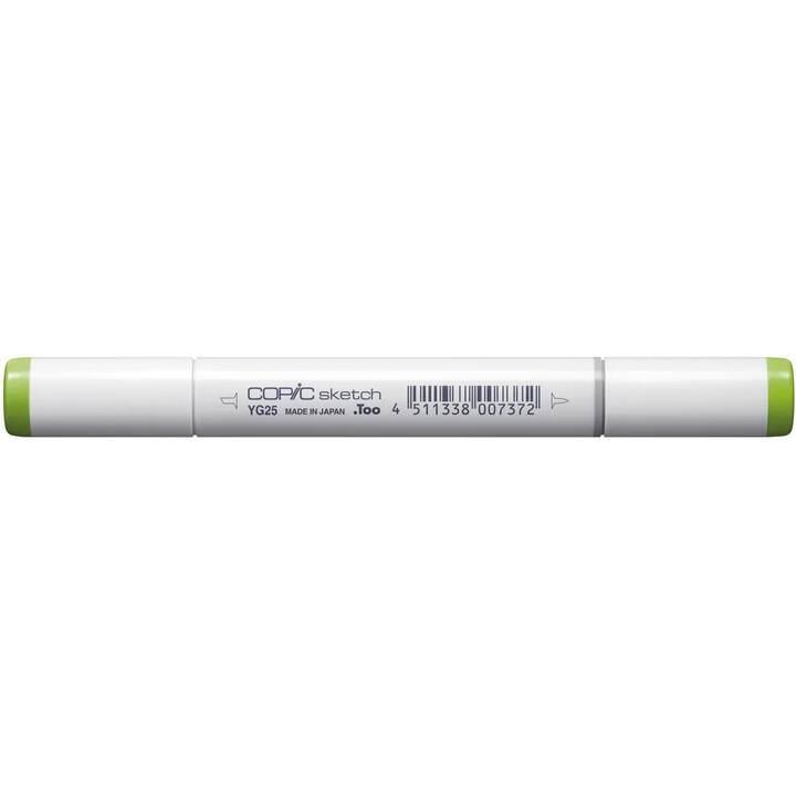 COPIC Grafikmarker Sketch  YG25 Celadon Green (Grün, 1 Stück)