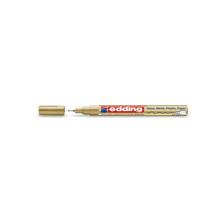 EDDING Permanent Marker 780 (Silber, Gold, 2 Stück)