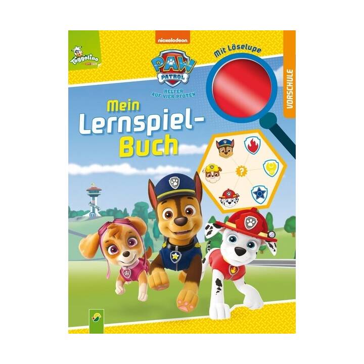 Paw Patrol Mein Lernspielbuch mit Löselupe