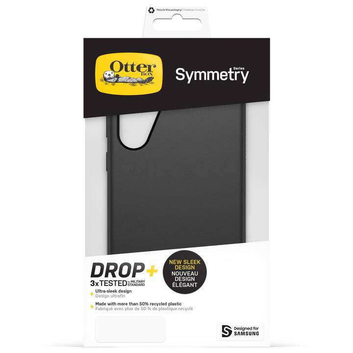 OTTERBOX Backcover Symmetry (Galaxy S23+, Schwarz)