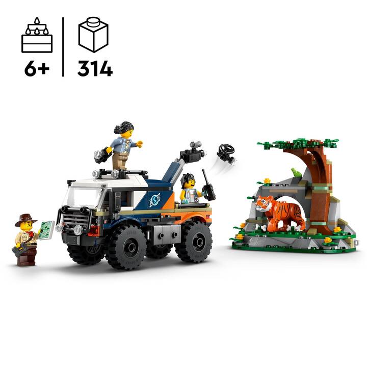 LEGO City Fuoristrada dell’Esploratore della giungla (60426)