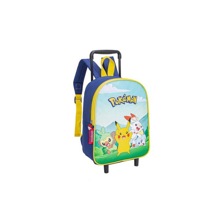 AMSCAN Trolley-Rucksack Pokemon (9 l, Gelb, Blau, Mehrfarbig)
