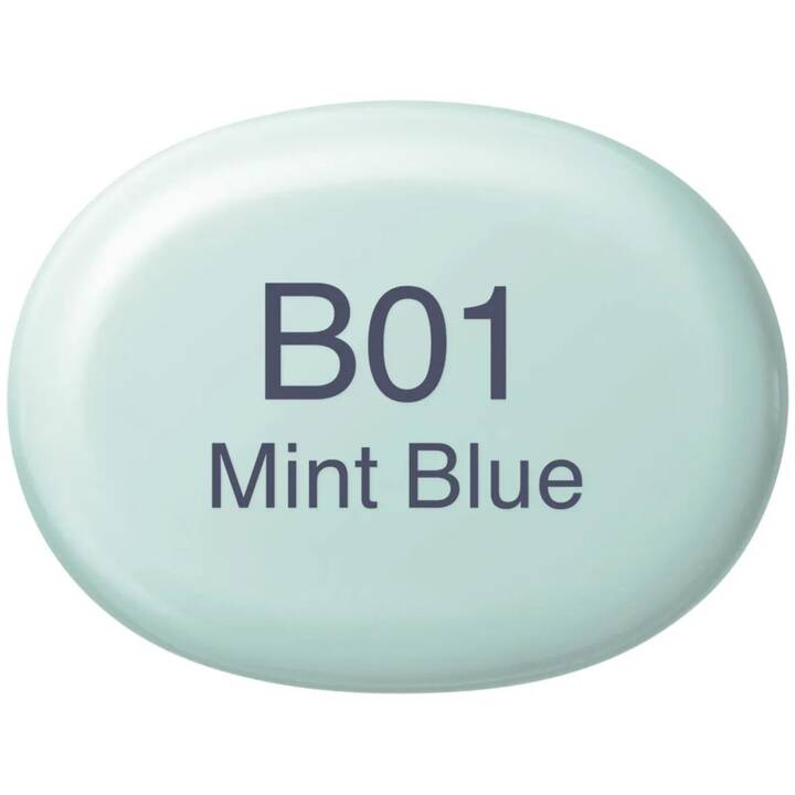 COPIC Grafikmarker Sketch B01 - Mint Blue (Hellblau, 1 Stück)