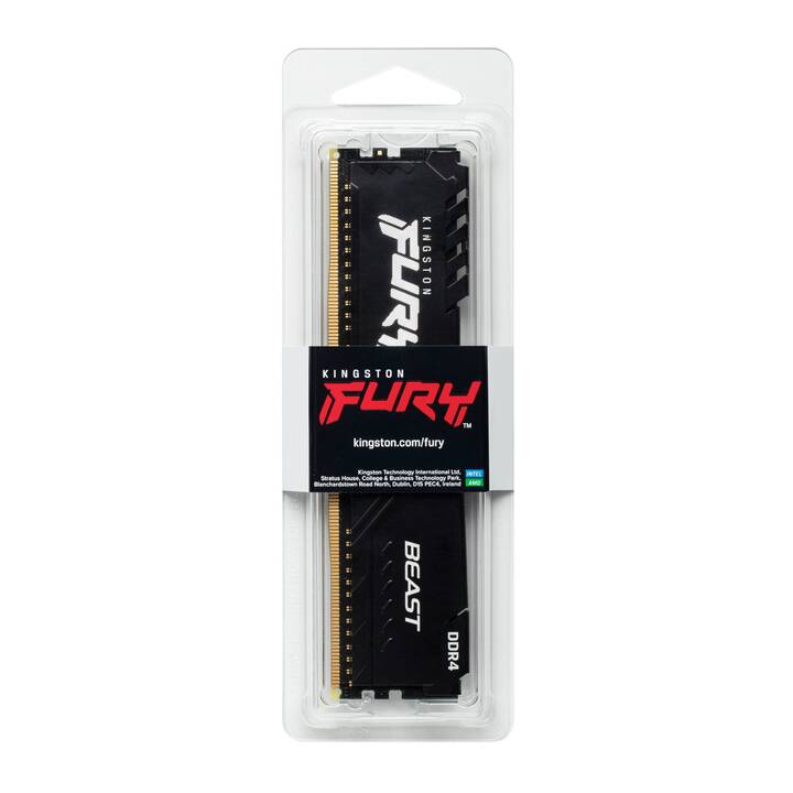 KINGSTON TECHNOLOGY Fury Beast KF426C16BB1/16 (1 x 16 Go, DDR4 2666 MHz, DIMM 288-Pin)