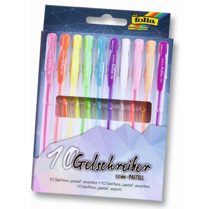 FOLIA Gel roller (Multicolore)