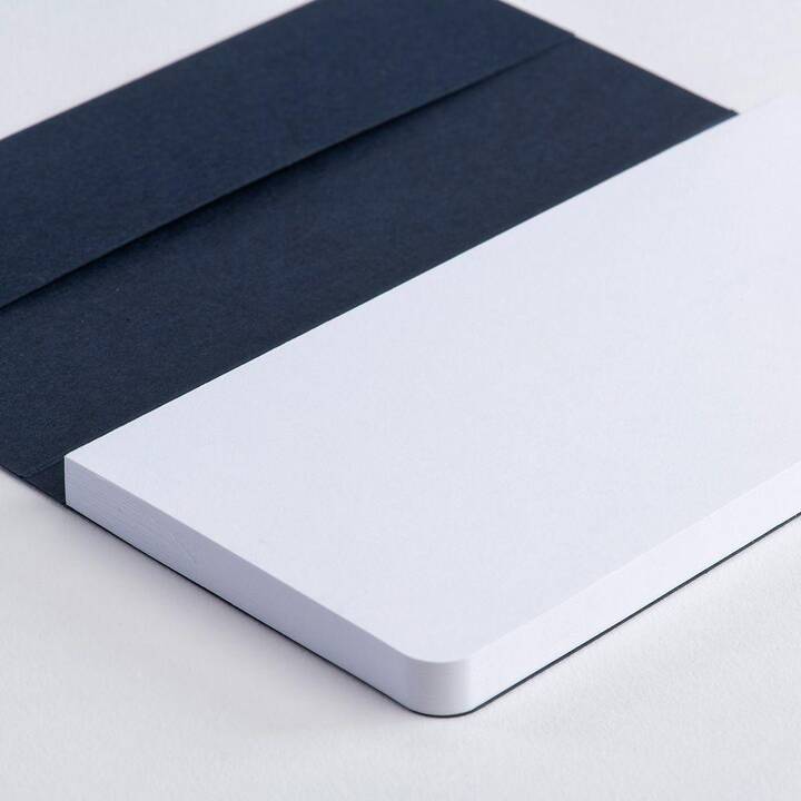 GMUND Carnets Pocket Pad (6.7 cm x 13.8 cm, En blanc)