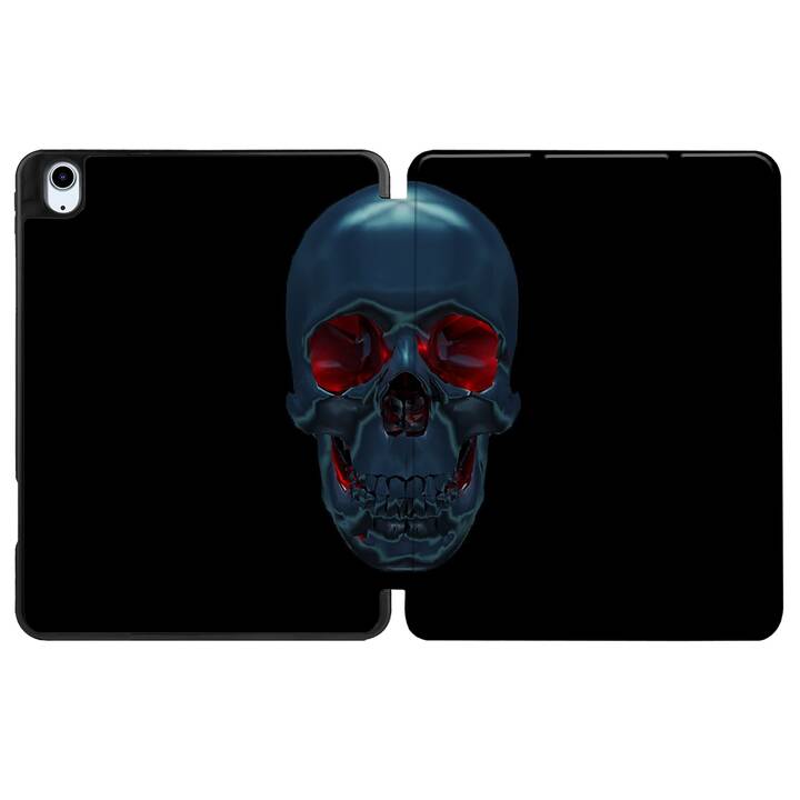 EG coque pour iPad Air 10.9" (2022) 5e génération - noir - tête de mort