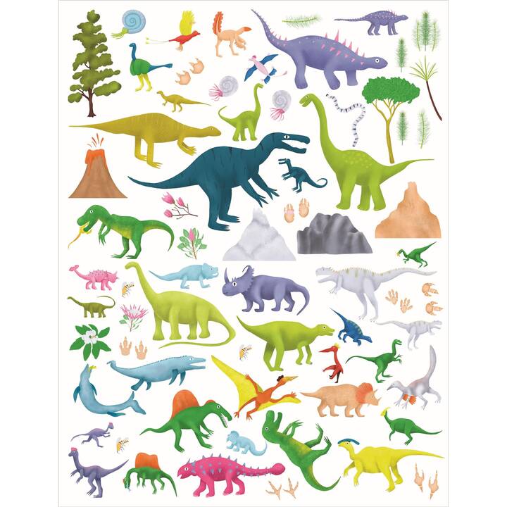 Mein magisches Rubbelsticker-Buch Dinosaurier