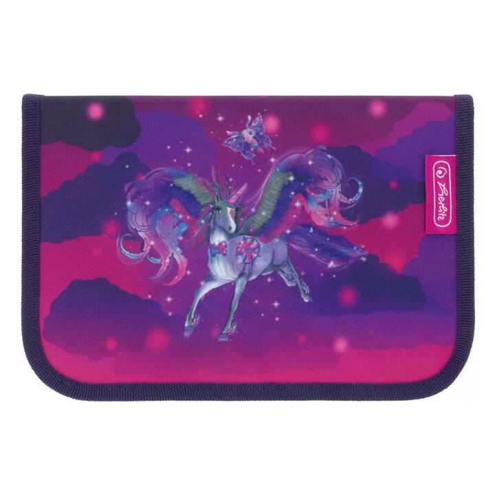 HERLITZ Etui Magic Unicorn (Violett, Pink, Rosa)