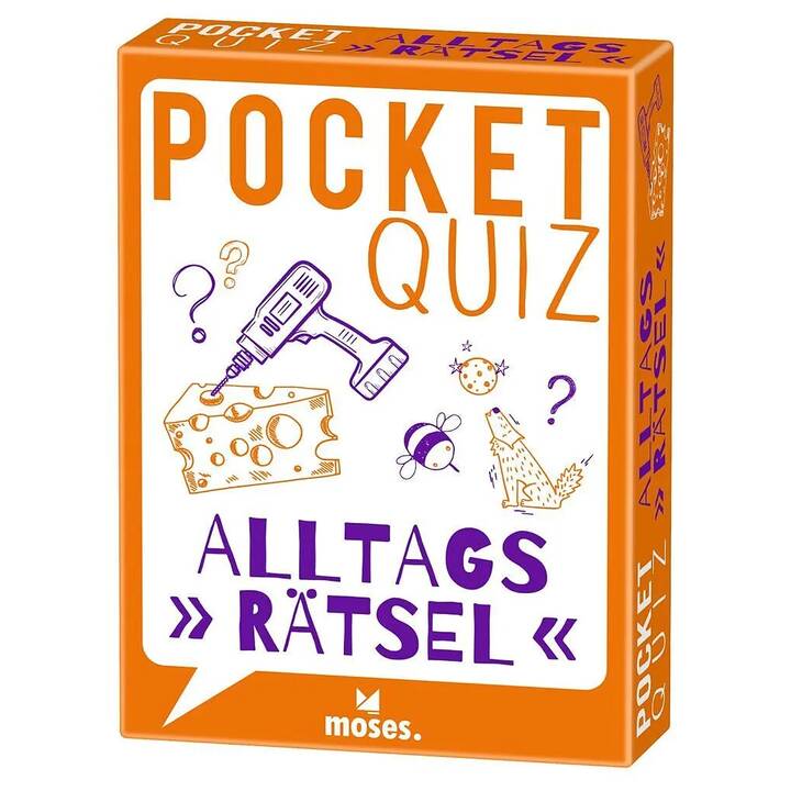 MOSES VERLAG Pocket Quiz Alltagsrätsel (DE)