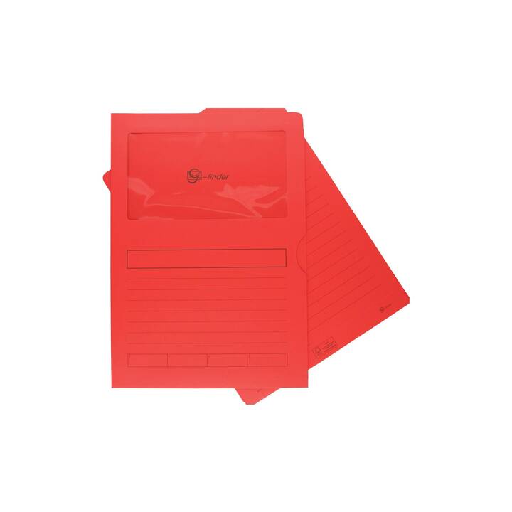 GÖSSLER Organisationsmappe (Rot, A4, 100 Stück)