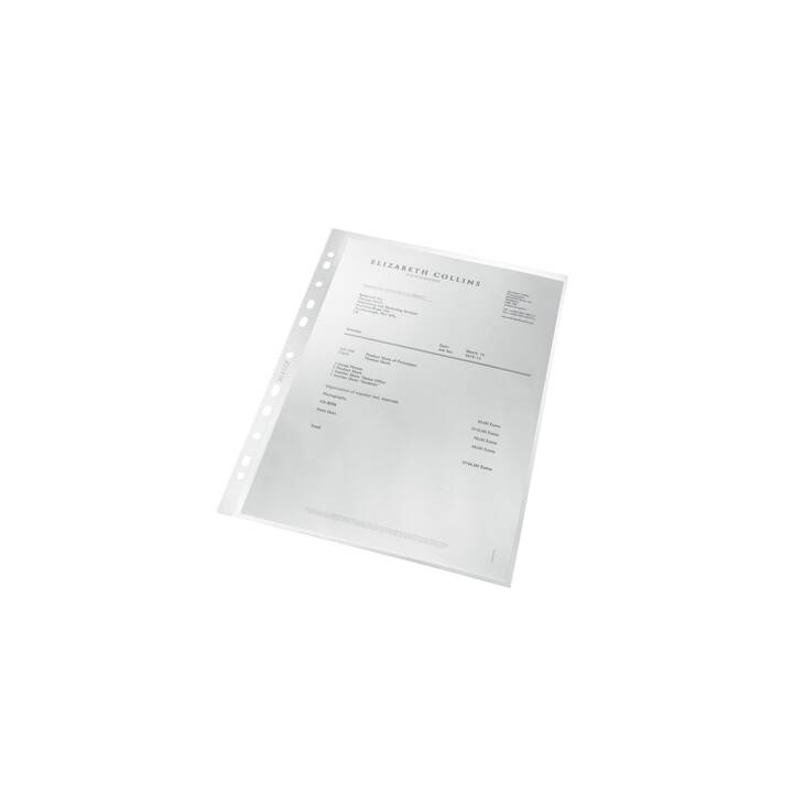 LEITZ Dossiers chemises Recycle  (Transparent, A4, 25 pièce)
