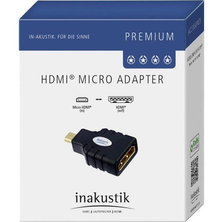 INAKUSTIK STAR Adaptateur vidéo (Micro HDMI)