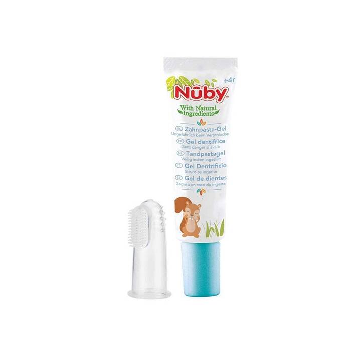 NUBY All Naturals Brosse à dents à doigt (20 g)