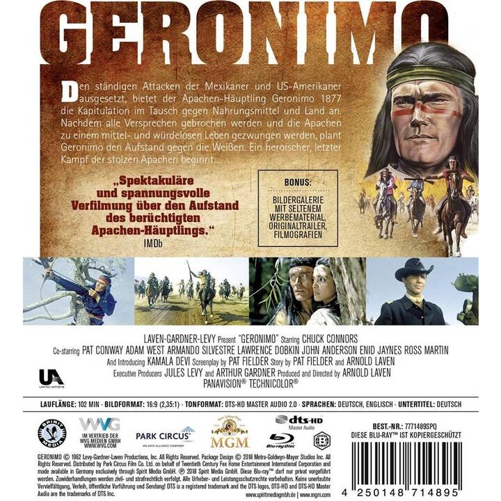 Geronimo - Das letzte Kommando (DE, EN)