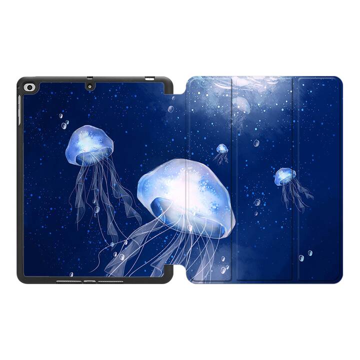 EG MTT Coque pour Apple iPad 10.2" 2019 - Méduse