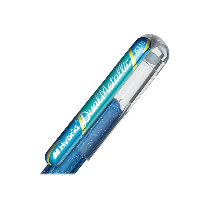 PENTEL Gelroller Hybrid Metal (Blaugrau)