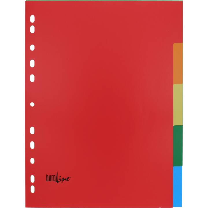 BÜROLINE Répertoire (5 x A4, Coloré)