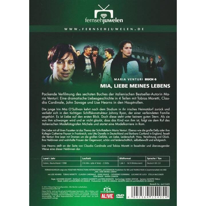 Mia, Liebe meines Lebens - Der komplette Vierteiler (DVD, DE)