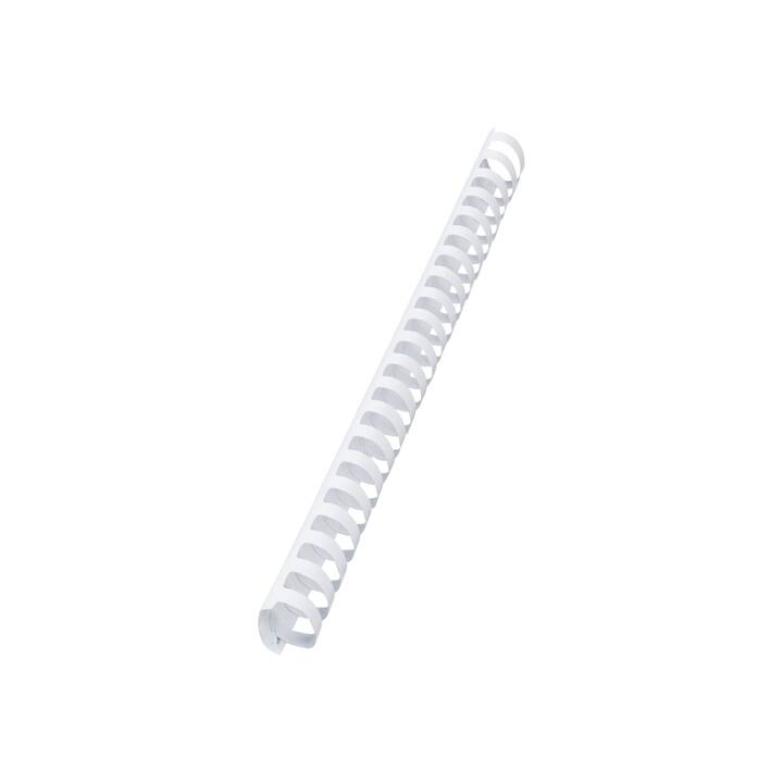 GBC Anneaux de reliure plastique (32 mm, Blanc)