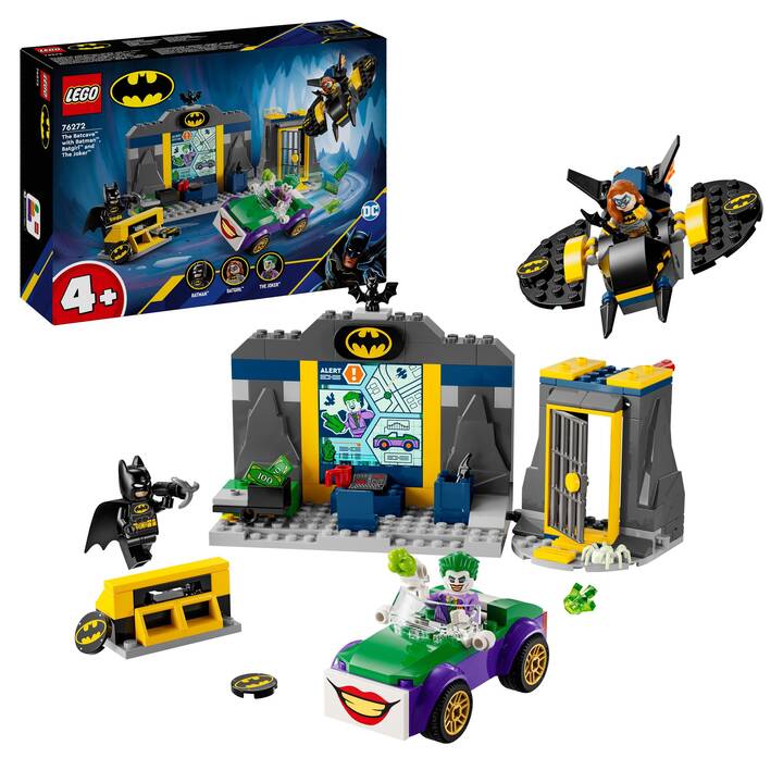 LEGO DC Comics Super Heroes La Batcave avec Batman, Batgirl et Le Joker (76272)