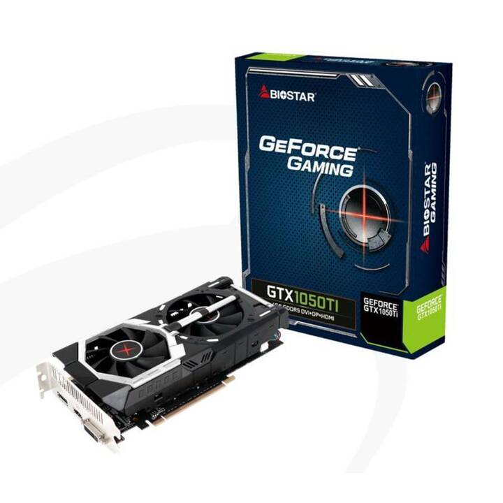 BIOSTAR Nvidia GeForce GTX 1050 Ti (4 Go)