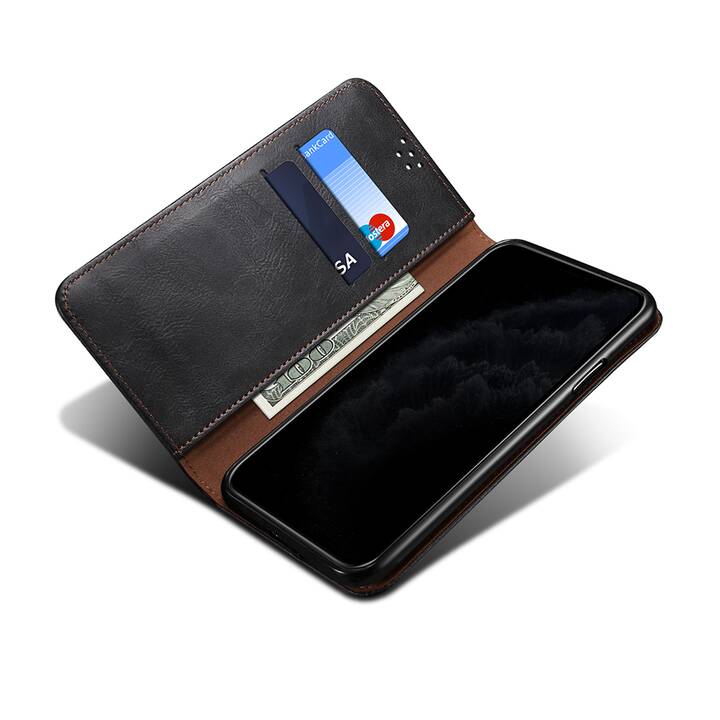 EG custodia a portafoglio per Xiaomi Redmi Note 10 4G 6.43" (2021) - nera