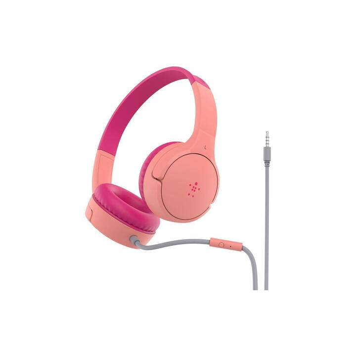BELKIN SoundForm Mini Cuffie per bambini (Pink)