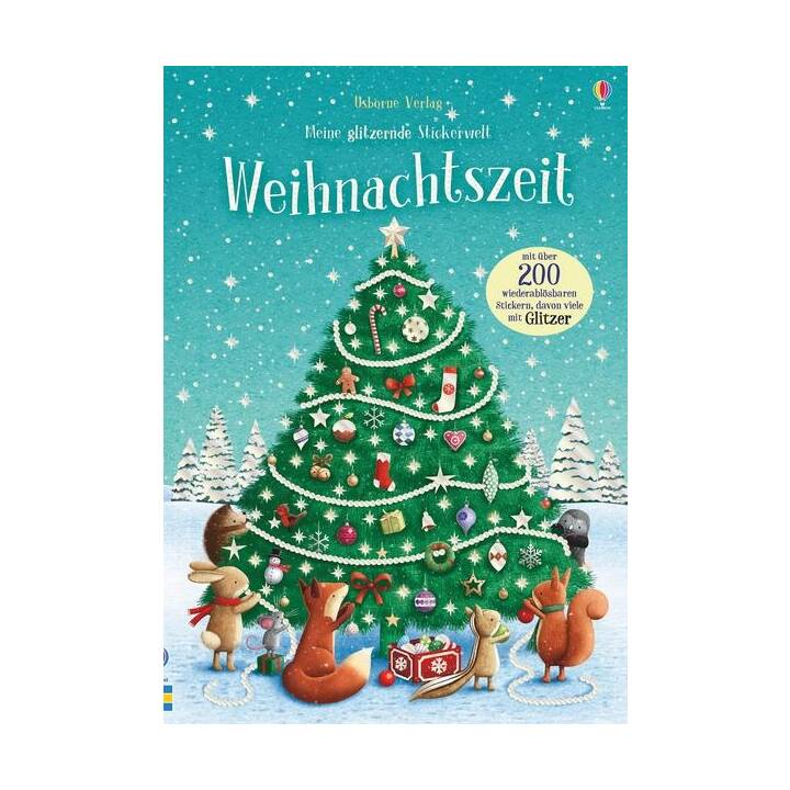 USBORNE PUBLISHING Libro degli adesivi (Natale / Avvento)