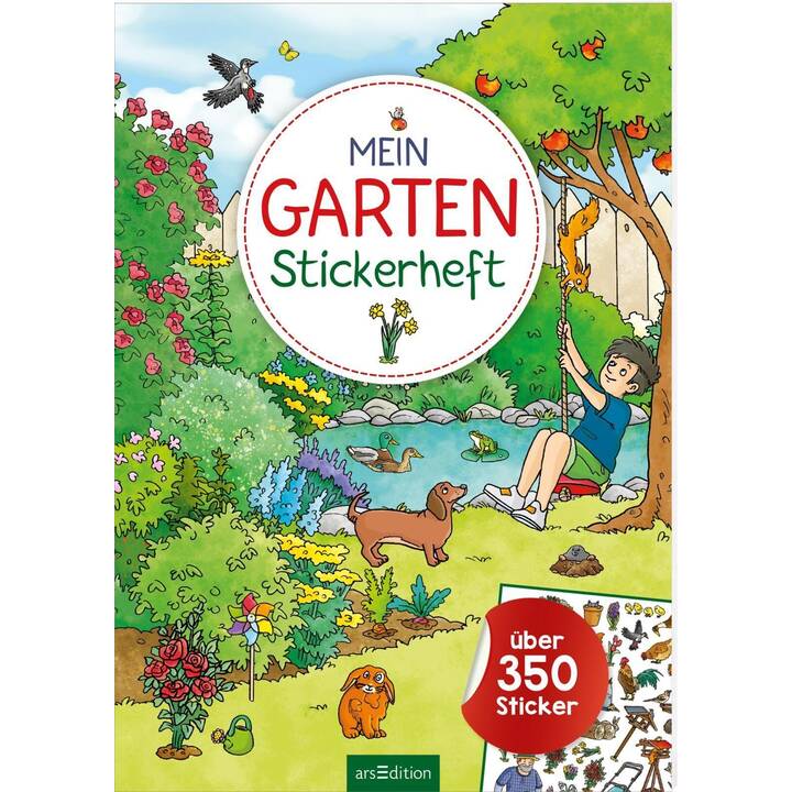 Mein Garten-Stickerheft