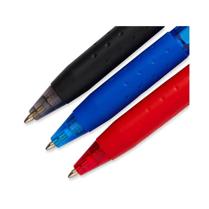 PAPER MATE Stylo à bille Inkjoy 300 RT (Bleu, Noir, Rouge)