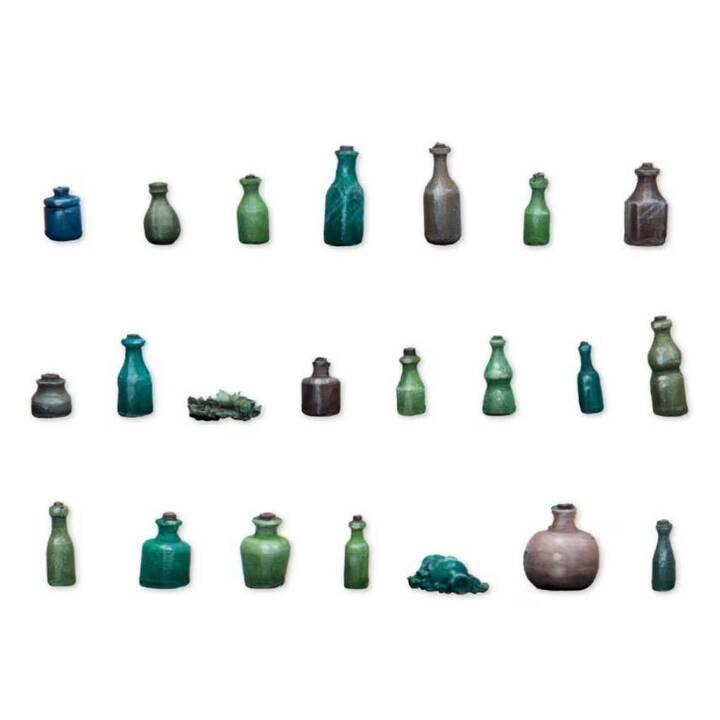 TABLETOP-ART Bottles Marchandises du marché (22 Parts)