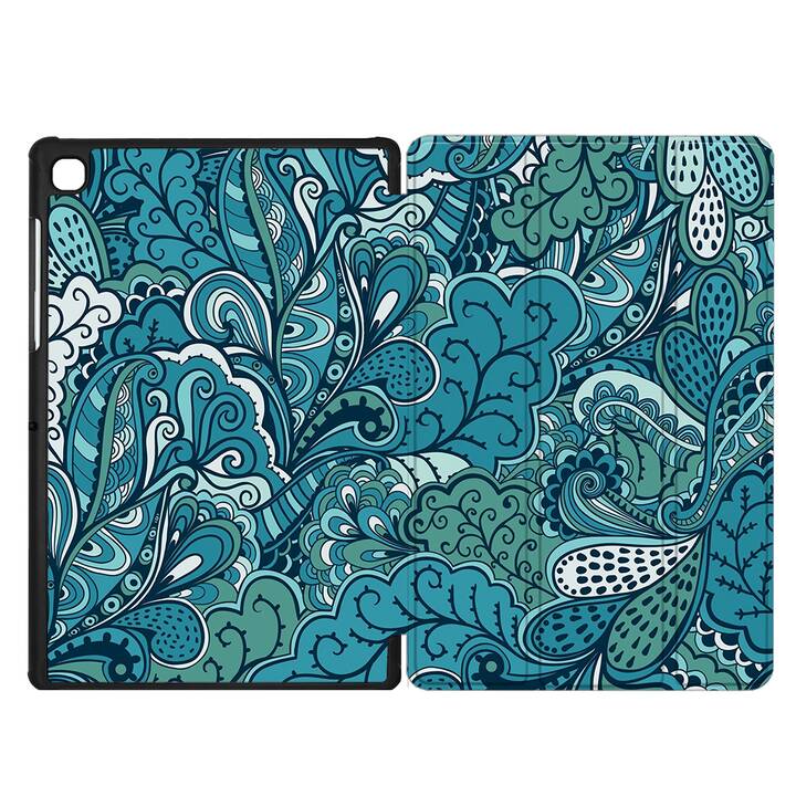 EG coque pour Samsung Galaxy Tab A7 Lite 8.7" (2021) - bleu - mandala