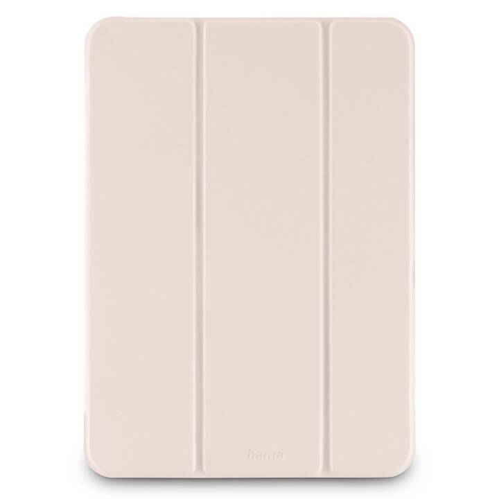 HAMA Fold Clear Type Cover / Tablet Tastatur (13", iPad Air 13 2024, Transparent, Rosa)