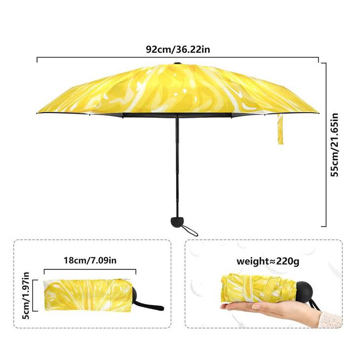 EG Parapluie de poche Lemon Fruit (92 cm)