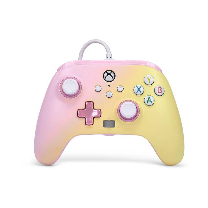 POWER A Enhanced  Pink Lemonade Controller (Pink, Giallo chiaro)