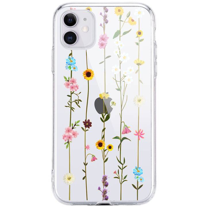 EG cover posteriore per iPhone 11 6.1" (2019) - fiori