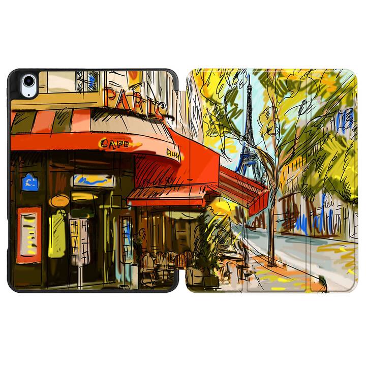 EG coque pour iPad Air 10.9" (2022) 5e génération - multicolore - paris